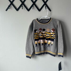 Vintage Kitestrings Boys Gray Soccer Team Sweater